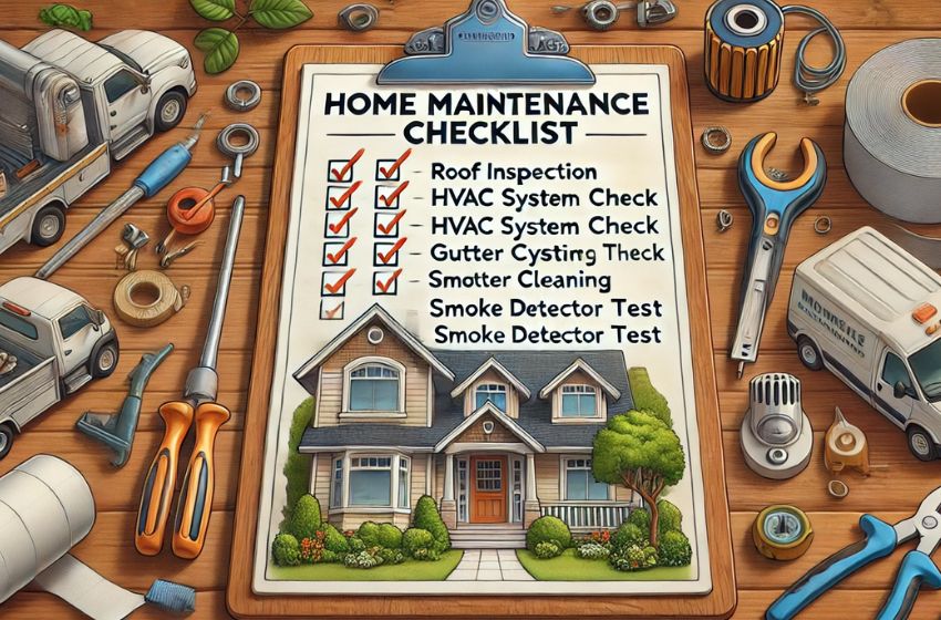 home maintenance checklist