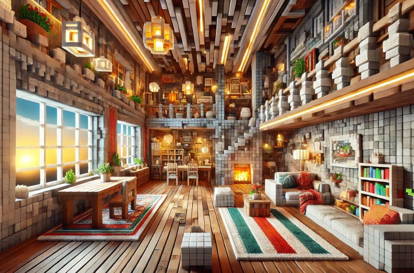 minecraft interior design